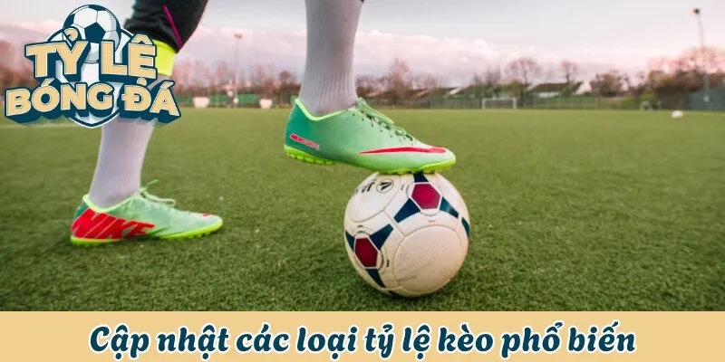 Cập nhật các loại kèo bóng đá phổ biến trên thị trường