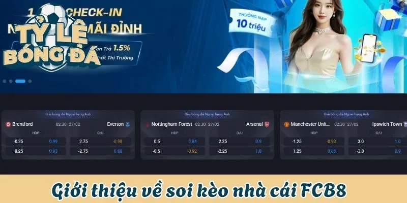 Giới thiệu về soi kèo nhà cái FCB8