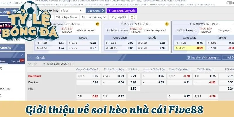 Giới thiệu về soi kèo nhà cái Five88