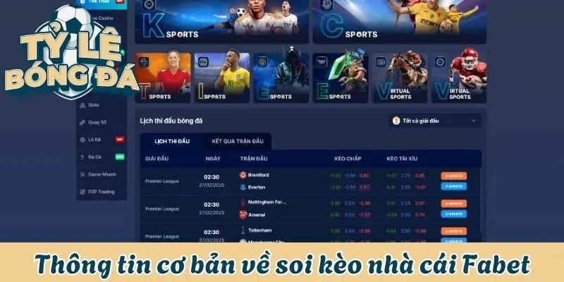 Thông tin sơ lược về soi kèo nhà cái Fabet