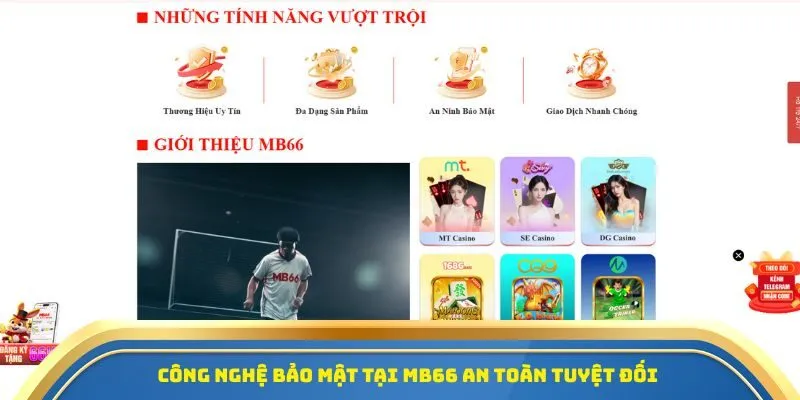 MB66 - Cá Cược Thể Thao Uy Tín, Tỷ Lệ Cược Siêu Hấp Dẫn 2 Công nghệ bảo mật tại MB66 an toàn tuyệt đối