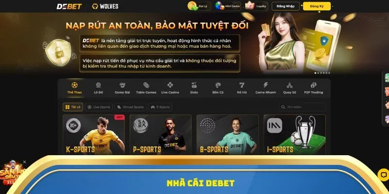Nhà cái Debet