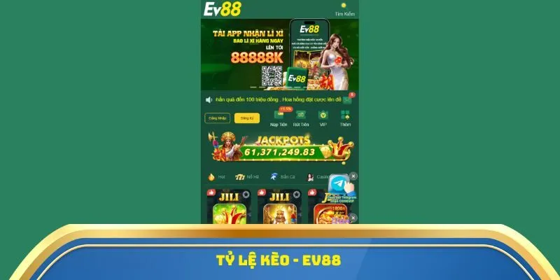 Tỷ lệ kèo tại EV88