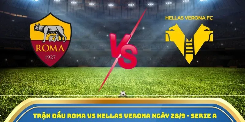 Toàn cảnh sân Olimpico trước trận đấu giữa Roma vs Hellas Verona