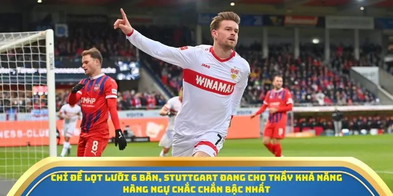 Chỉ để lọt lưới 6 bàn, Stuttgart đang cho thấy khả năng hàng ngự chắc chắn bậc nhất